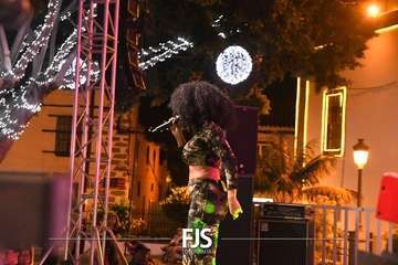 Concierto de Nia Correia en San Juan/Francisco Javier Santana e Ildefonso Rodríguez.